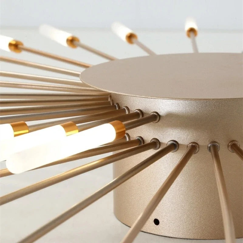 LumiereLux Rotating LED Fireworks Ceiling Light - Italian Luxury Design