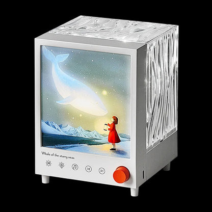 LuminaNova - Bluetooth Aurora Projector Night Light with Dimming & White Noise