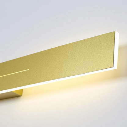 Luminaire Home - Modern LED Wall Sconce, Gold & Black Decorative Light Fixture