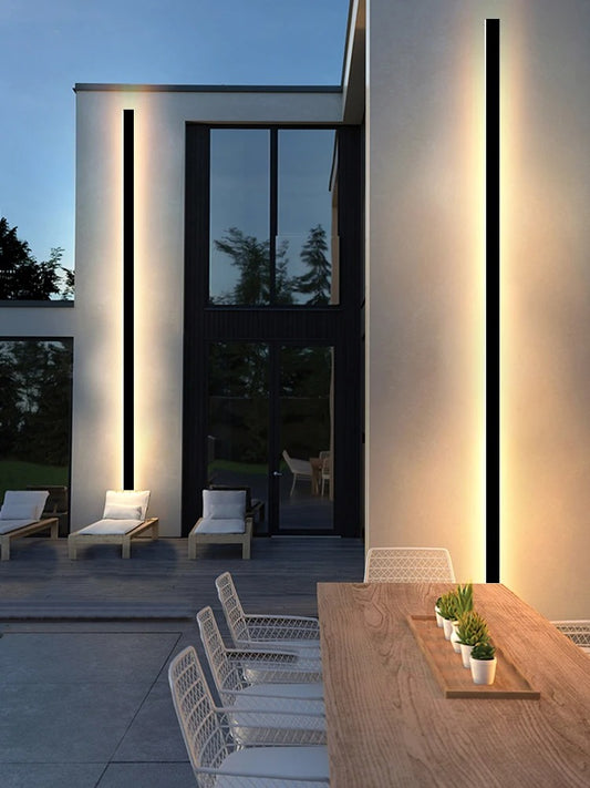 Luminova - Modern Outdoor LED Wall Lamp | Waterproof & Durable