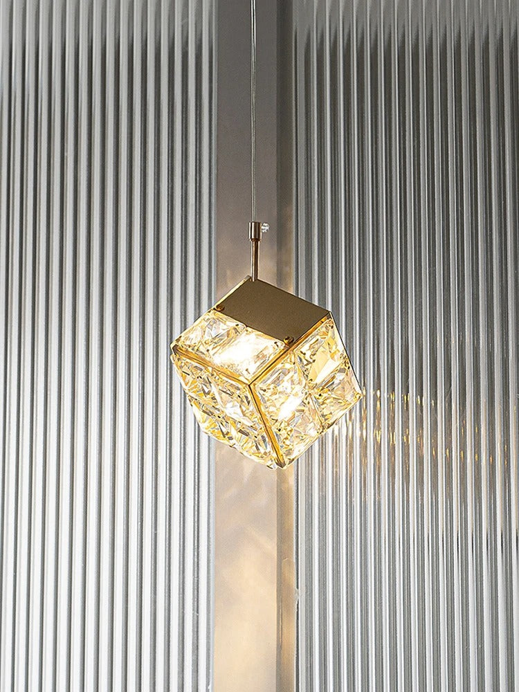 LuxeBloom Modern Dandelion Crystal Headboard Chandelier
