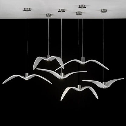 LuxeLife - Nordic Modern Seagull LED Pendant Light