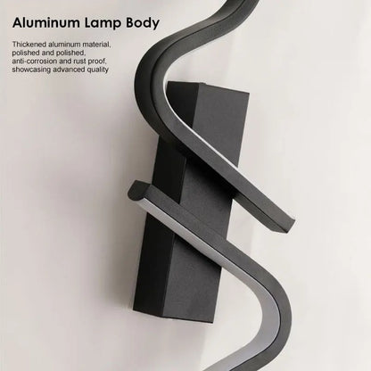 Modern LED Wall Lamp - Long Strip Up & Down Light for Bedroom, Hallway Wall Sconce Decor