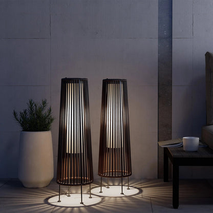 Modern Outdoor Solar Floor Lamp - Waterproof LED Design