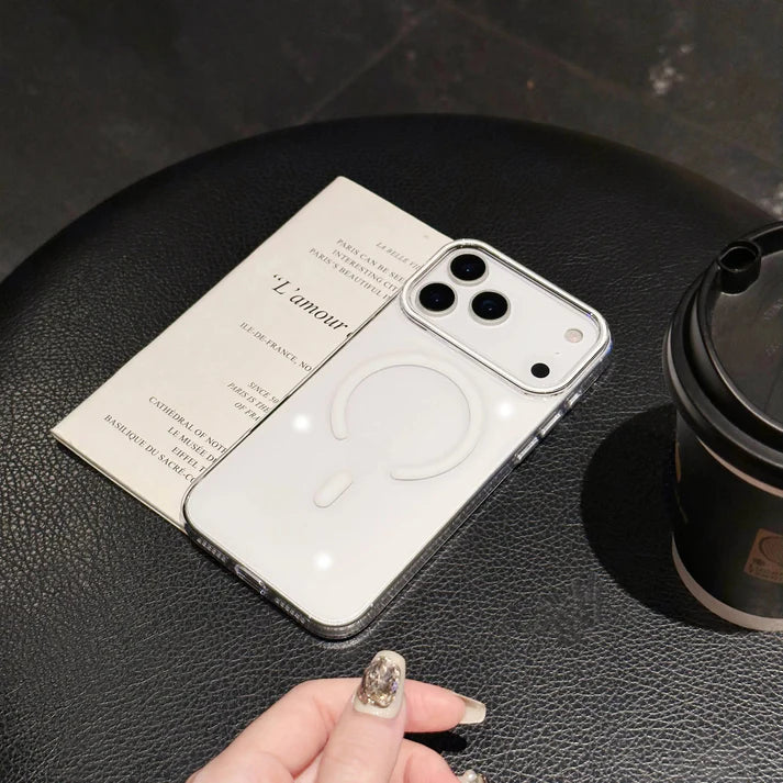 AuraClear MagSafing iPhone Case - Crystal Clear Anti-Yellowing Cover
