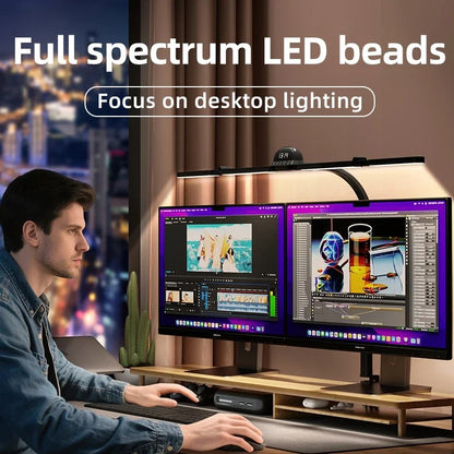 NoteMaestro - LED 4-Head Piano Lamp with Clamp & 50 Dimmable Modes