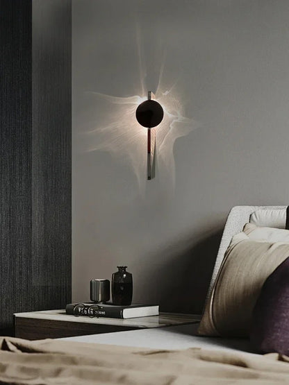 NovaDecor - Minimalist LED Wall Lamp for Bedroom & Living Room