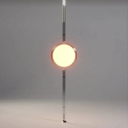 NovaDecor - Modern Chrome Floor Lamp with Acrylic Ball Shade