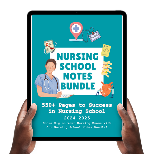 Premium Ultimate Nursing School Notes Bundle 2024-2025