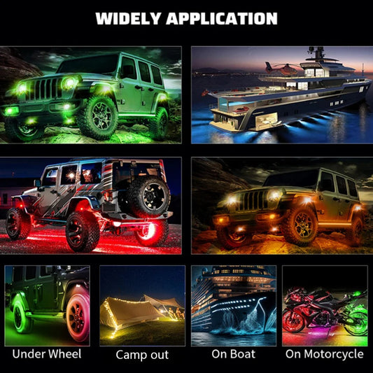 OffRoadGlow - 36 LEDs Rock Lights for Trucks & Off-road Cars