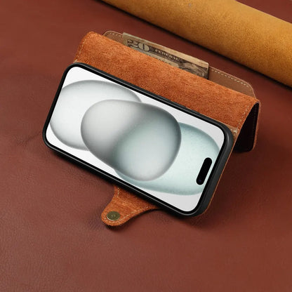 Opulent Leather Wallet Case for iPhone