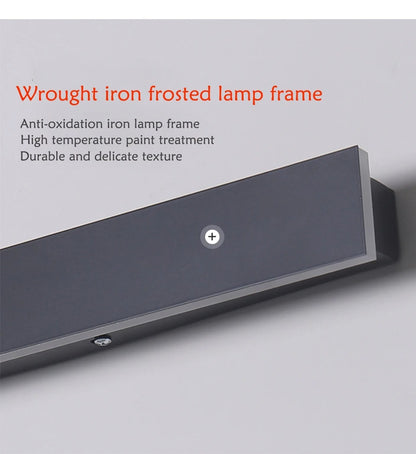 Outdoor Illumination - Aluminum LED Long Linear Wall Lamp - Waterproof