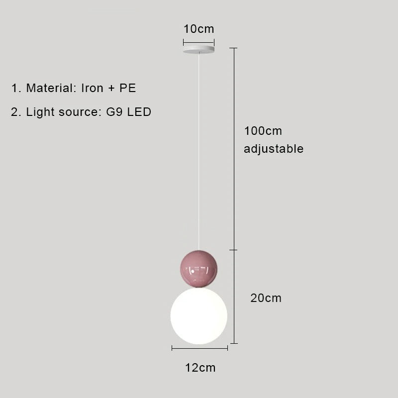 Symphony Lighting Cream Style LED Hanging Light for Home Interiors
