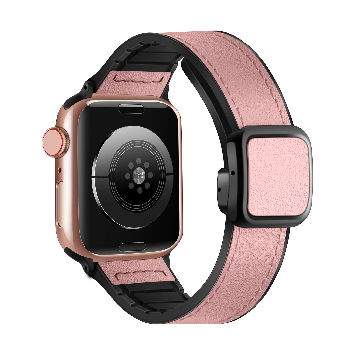 BandMaster Magnetic Leather Strap for Apple Watch