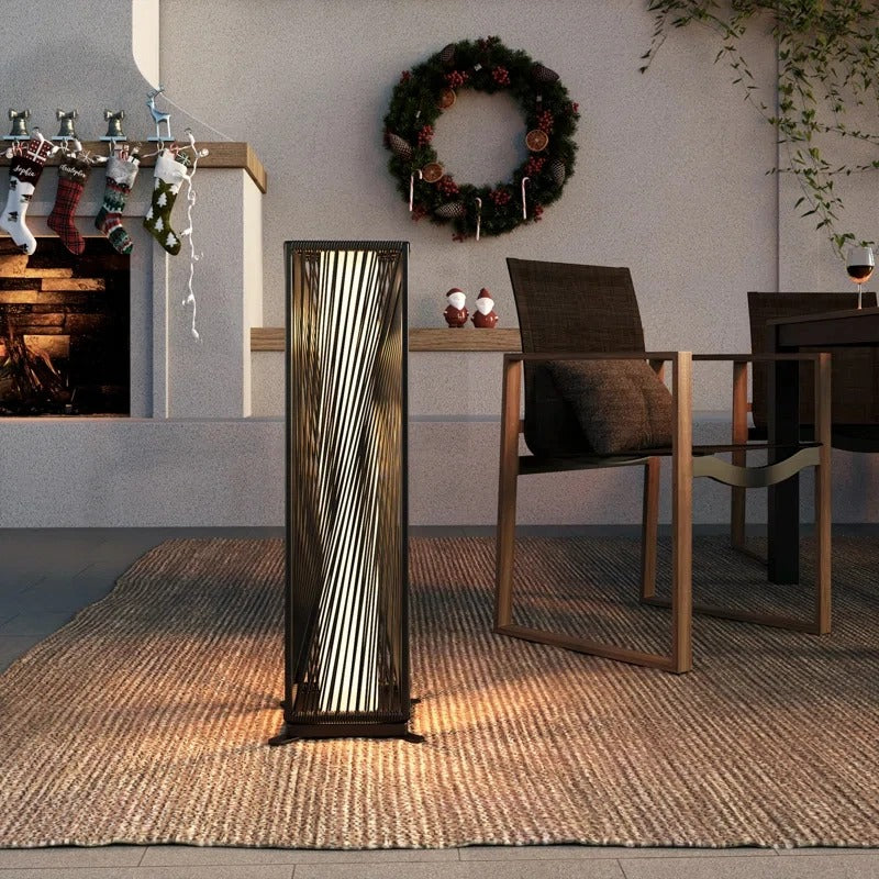 Premium Outdoor Solar Floor Lamp - Modern Patio & Garden Lighting