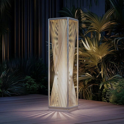 Premium Outdoor Solar Floor Lamp - Modern Patio & Garden Lighting