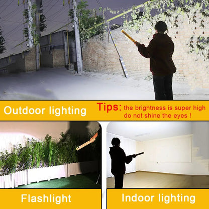 PrimeLux - 12600LM USB Rechargeable Magnetic LED Work Light Bar