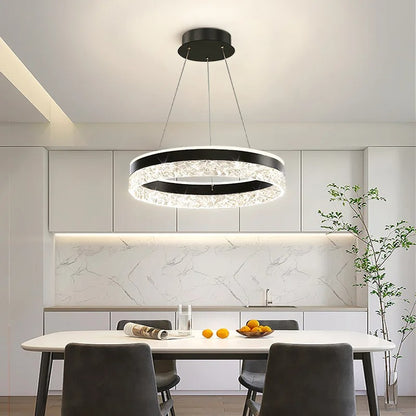 Radiance Home - Modern Adjustable LED Ceiling Chandelier