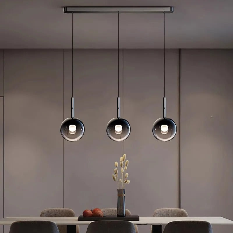 Radiant Glow - Modern LED Staircase Chandelier Pendant Light