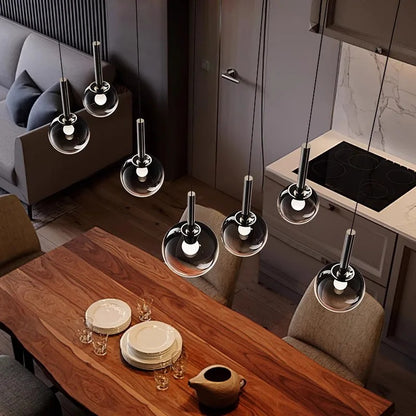 Radiant Glow - Modern LED Staircase Chandelier Pendant Light