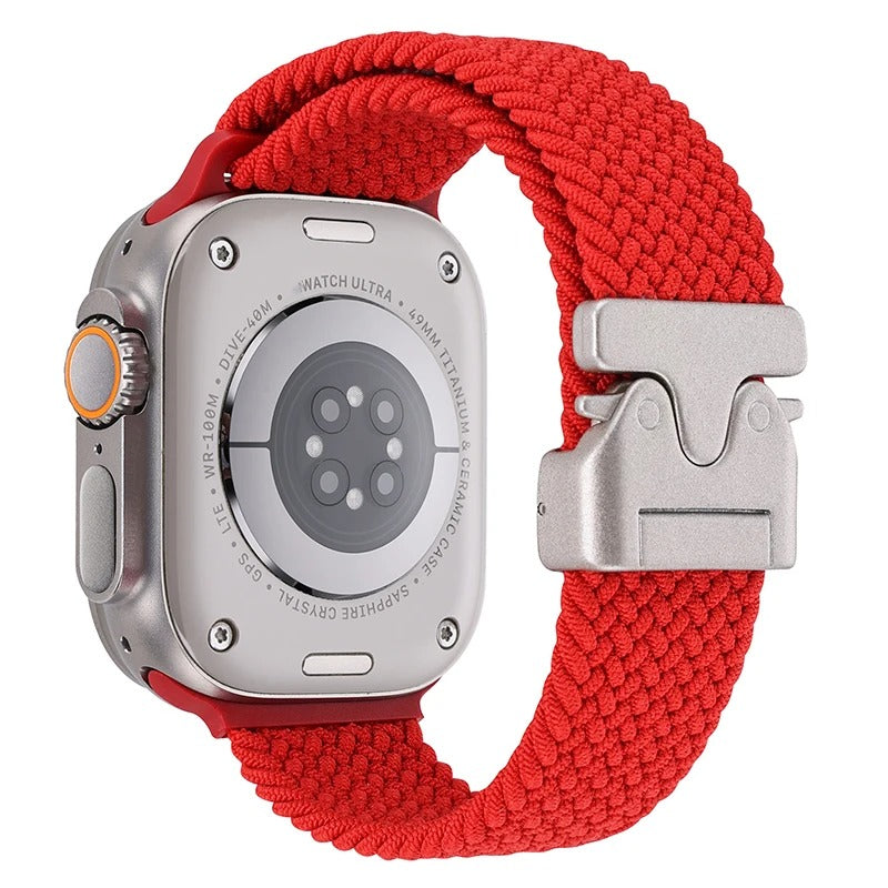 AdventureWeave - Parachute Braided Nylon Strap for Apple Watch Ultra & Series 6-11, SE