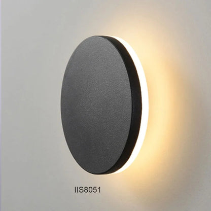 EcoBright Outdoor LED Wall Light - Waterproof & Modern for Porch or Garden