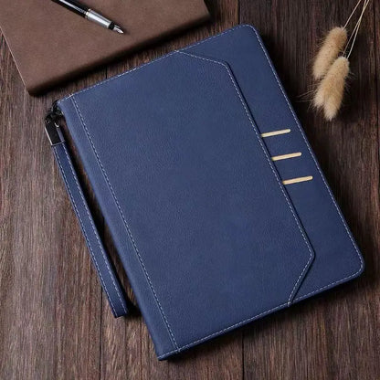 Kickstand Flip Leather Shockproof iPad Case With Pen Slot