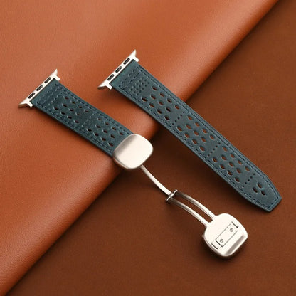 Aegis Bands - Magnetic Leather Watch Strap for Apple Watch 38–49mm