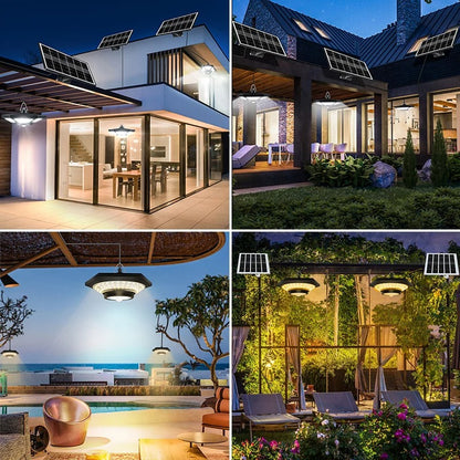 ShineBright Solar Pendant Light - Remote Controlled Indoor & Outdoor Use