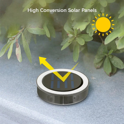 ShineGlow Solar LED Ground Lights for Outdoor Pathways & Garden Decor