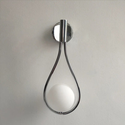 LumiDecor - Minimalist Glass Ball Wall Light for Bedside Decor