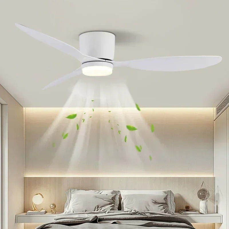 SleekBreeze - LED Ceiling Fan Light with Nordic Minimalist Design