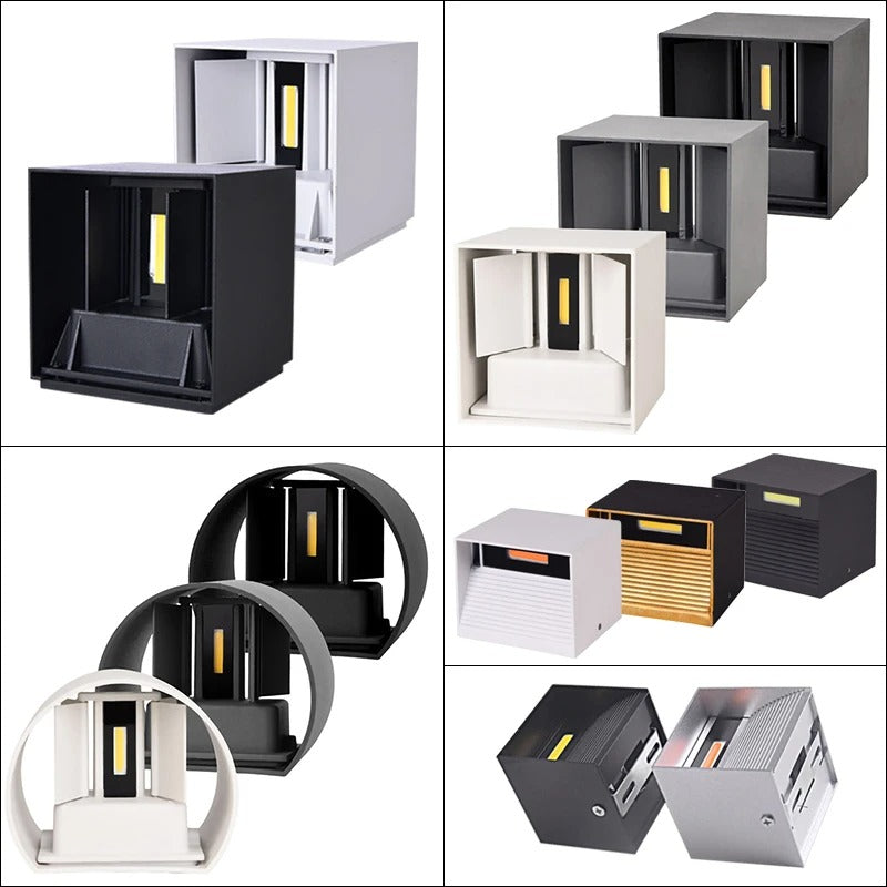 SleekGlow - IP65 Waterproof LED Wall Light for Entrance & Corridor
