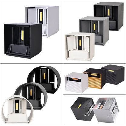 SleekGlow - IP65 Waterproof LED Wall Light for Entrance & Corridor