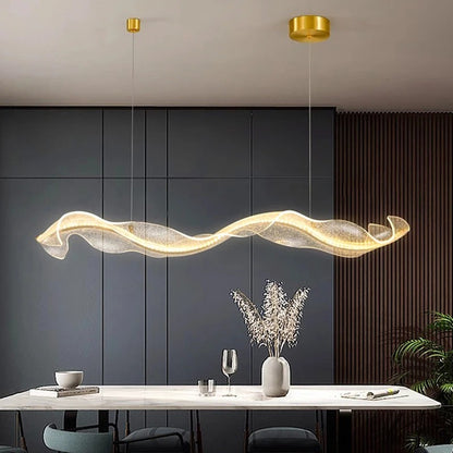 SleekLux Contemporary LED Pendant Lighting for Dining Room & Home Decor