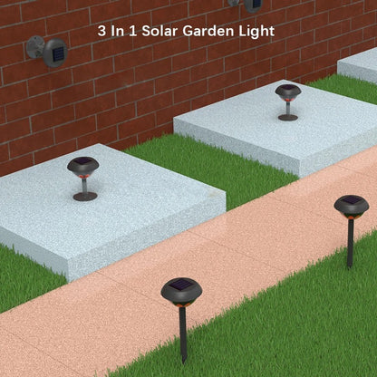 SolarGlow - Waterproof RGB Solar Pathway Lights for Outdoor Use