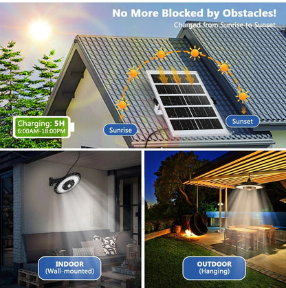 Solstice - Solar Powered Shed Lights with Easy Installation
