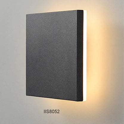 EcoBright Outdoor LED Wall Light - Waterproof & Modern for Porch or Garden