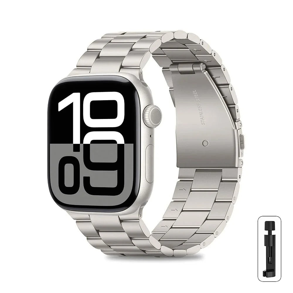 EliteStrap - Stainless Steel Strap for Apple Watch Ultra & Series 6-11, SE