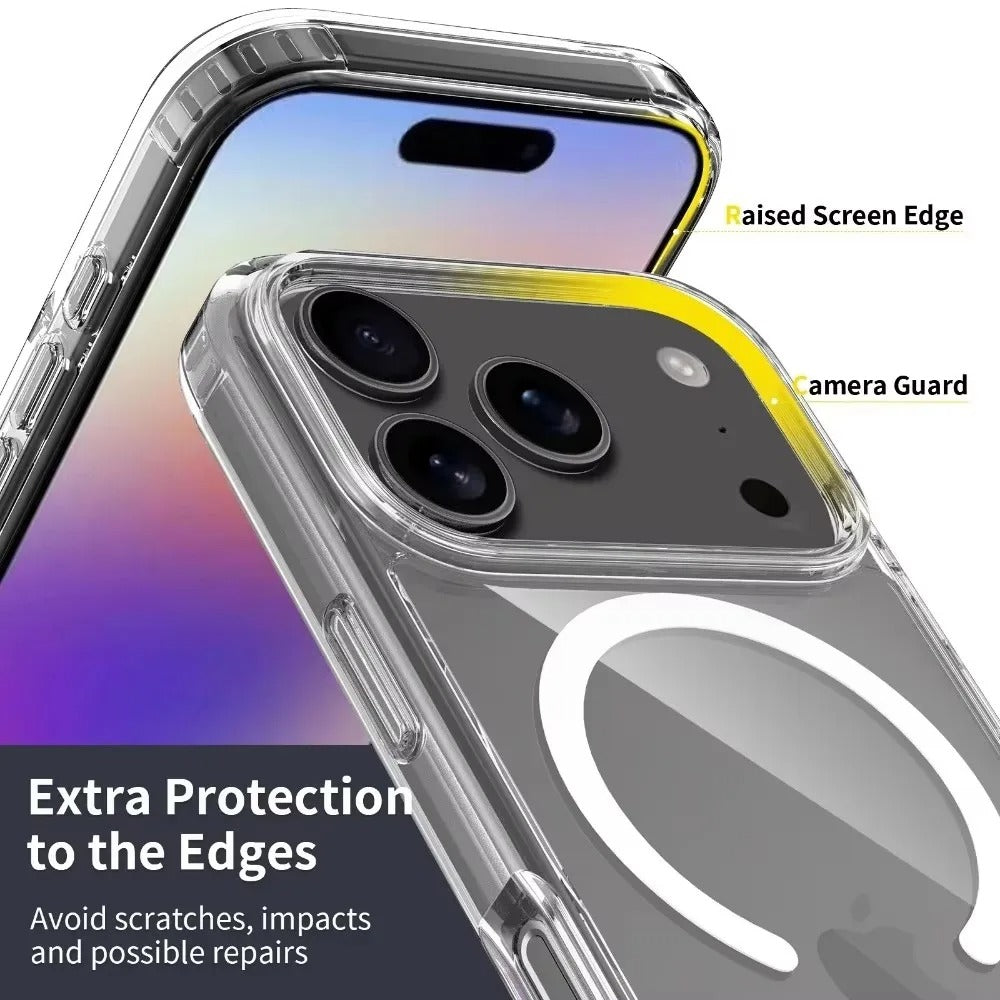 SwiftGrip Clear MagSafe Acrylic Case for iPhone