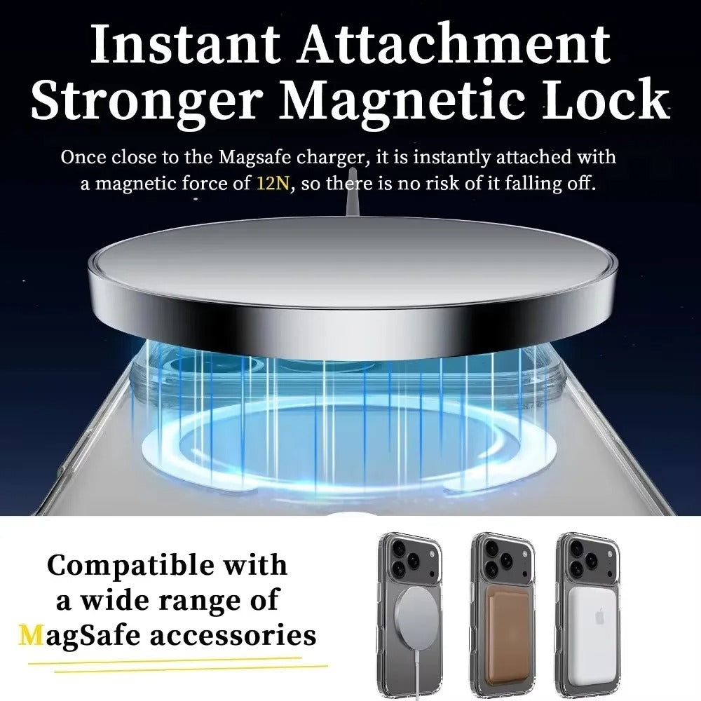 SwiftGrip Clear MagSafe Acrylic Case for iPhone
