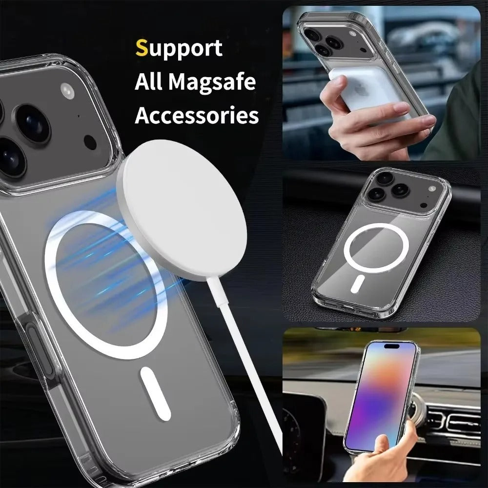 SwiftGrip Clear MagSafe Acrylic Case for iPhone
