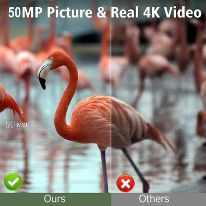 TrailVue - 4K HD 50MP Wildlife Trail Camera with Night Vision