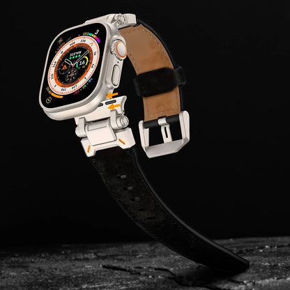 UrbanBand - Luxury Leather Strap for Apple Watch Ultra & Series 4–9