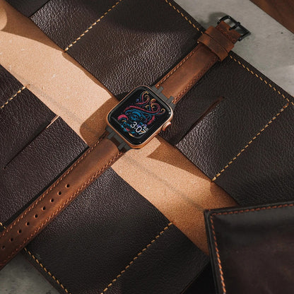 UrbanStrap - Luxury Leather Strap for Apple Watch