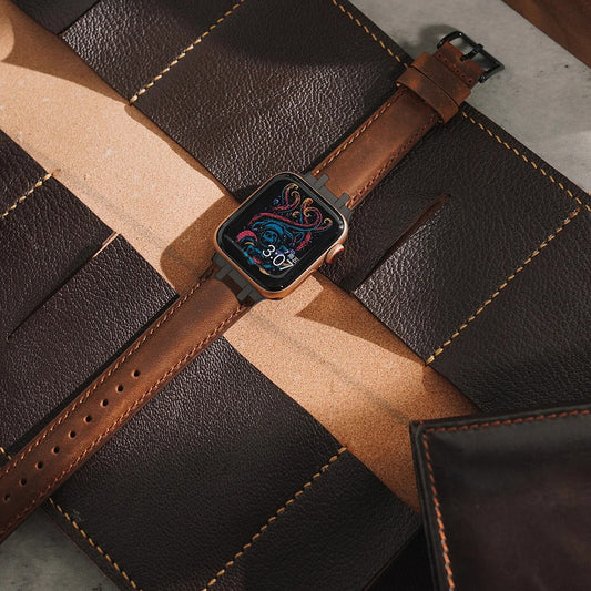 UrbanStrap - Luxury Leather Strap for Apple Watch