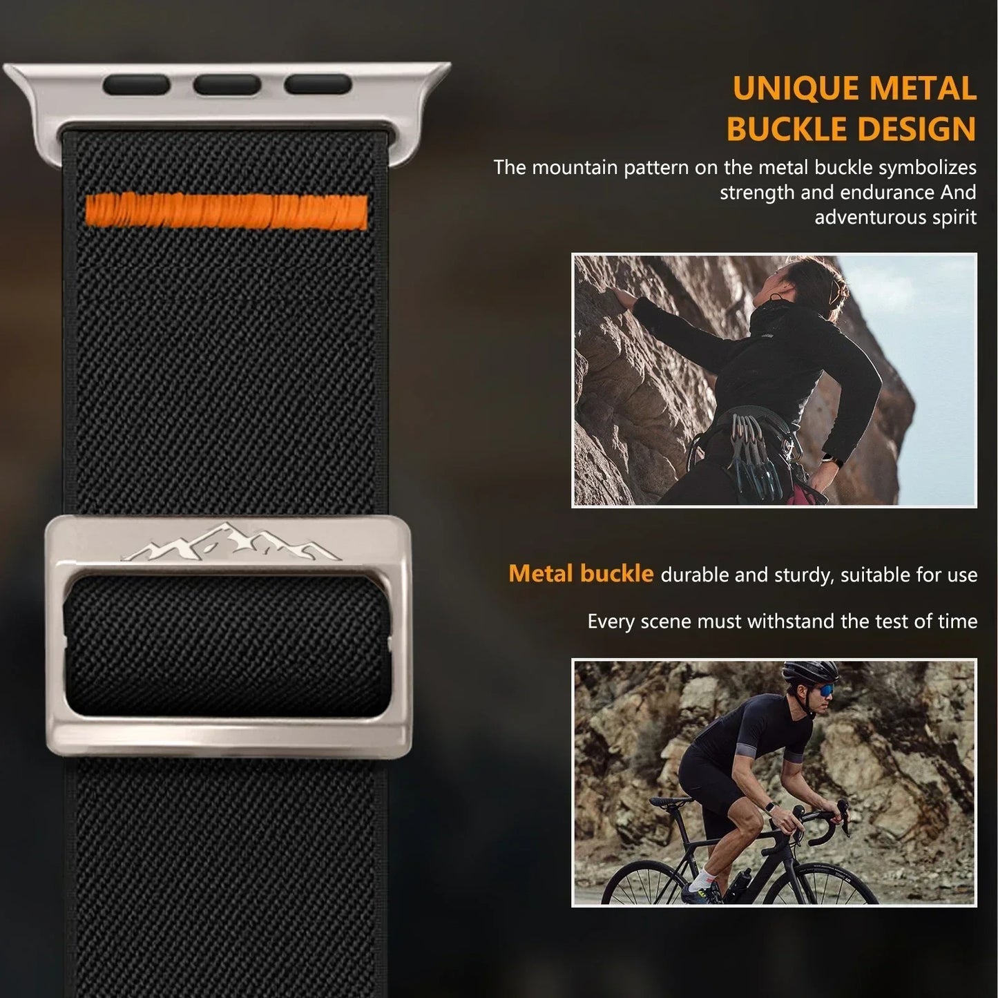 UrbanWear - Braided Nylon Strap for Apple Watch