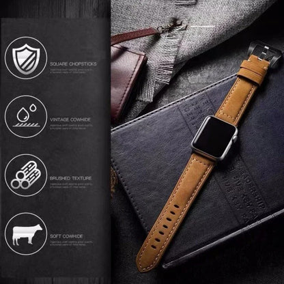 WatchLux - Premium Leather Strap for Apple Watch