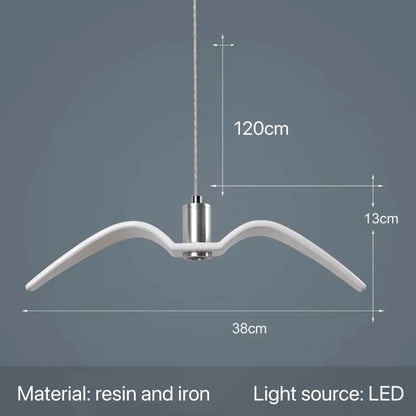 LuxeLife - Nordic Modern Seagull LED Pendant Light
