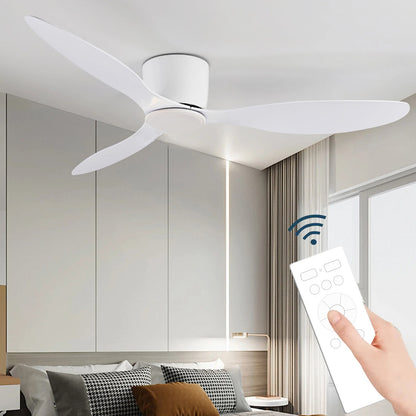 SleekBreeze - LED Ceiling Fan Light with Nordic Minimalist Design